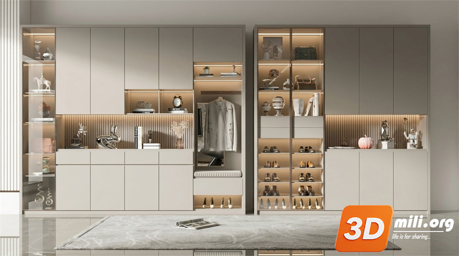 Shoe cabinet Skp Files